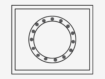 真空チャンバー内